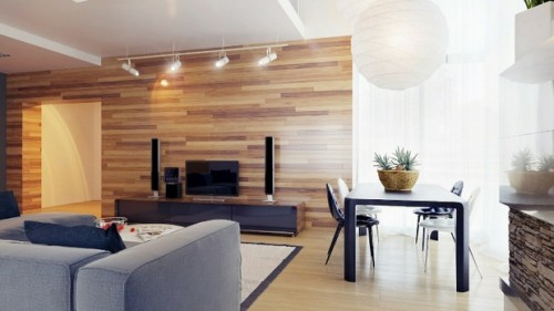 vật liệu nội thất hiện đại gỗ
