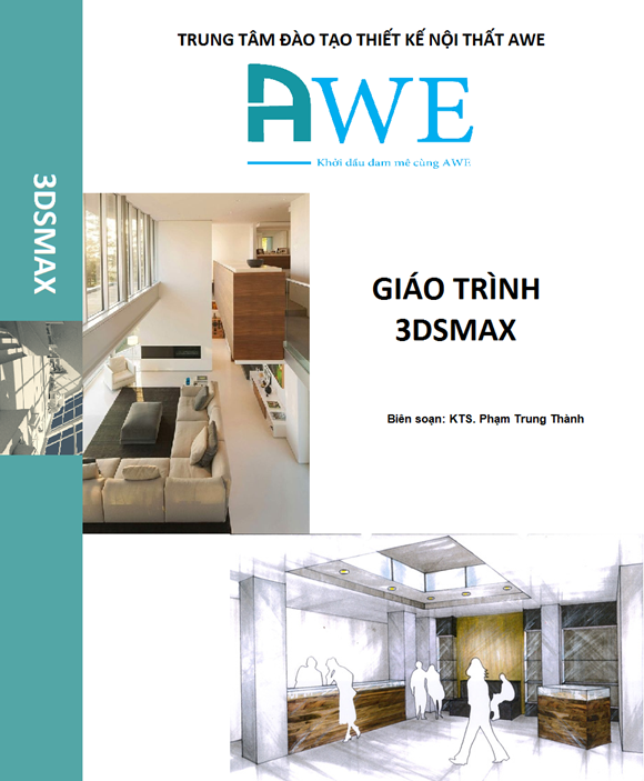Tặng tài liệu, giáo trình 3ds max chuẩn và thư viện 3dmax cho bạn tự học