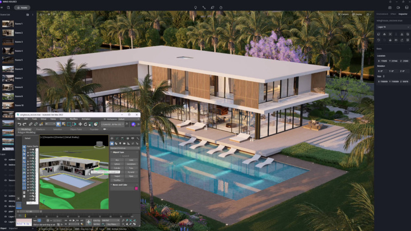 Tính năng của phần mèm 3Ds Max