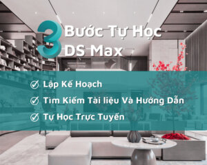 tự học 3d max, khóa học 3dsmax, Học 3ds max