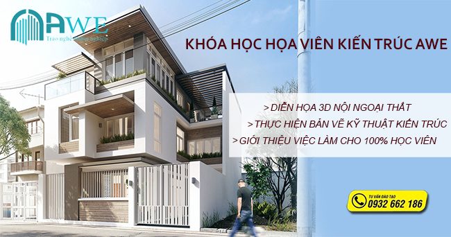 Khóa học họa viên kiến trúc diễn họa nội ngoại thất sẽ giúp bạn trở thành một chuyên gia trong lĩnh vực thiết kế kiến trúc. Với các công nghệ đồ hoạ hiện đại, bạn có thể tạo ra những phối cảnh sống động trong lĩnh vực kiến trúc. Hãy trải nghiệm và khám phá thế giới ngoạn mục của lĩnh vực này!