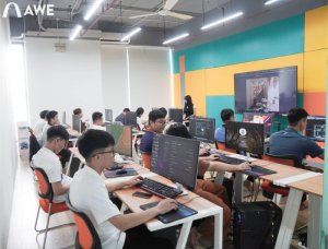 Lớp học 3Ds Max tại AWE