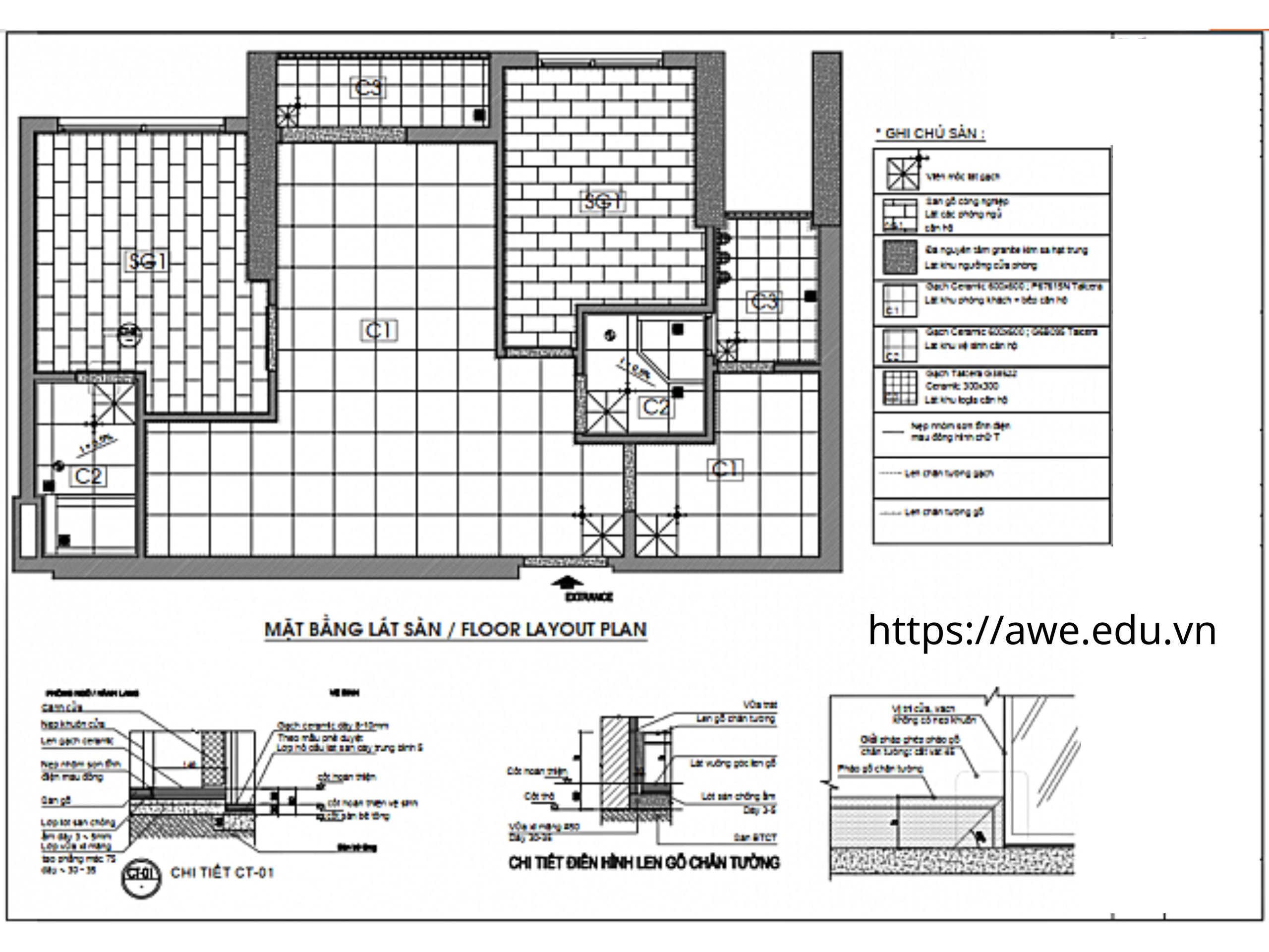 Khóa học thiết kế nội thất cơ bản: Đọc bản vẽ phối cảnh