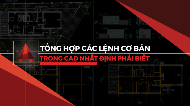 Các lệnh Cad cơ bản cần biết