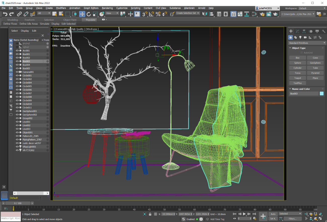 Rèn khả năng phác thảo tay để hỗ trợ học vẽ 3D nội thất