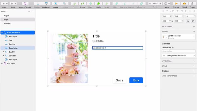 Sketch - phần mềm đồ họa cho thiết kế giao diện