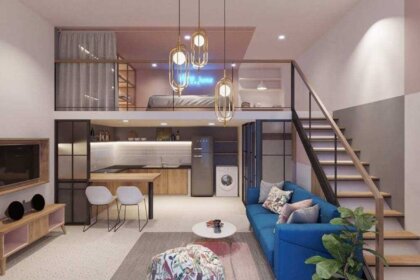 Thiết kế nhà 2 phòng ngủ 100m2: Kết hợp giữa hiện đại và tiện nghi