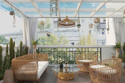 Đón đầu 5 xu hướng thiết kế ban công chung cư đẹp nhất 2024