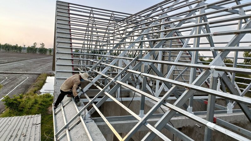 Phân biệt các loại đòn tay nhà 2 mái