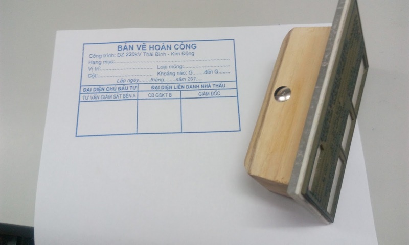 Lưu ý khi đóng dấu hoàn công