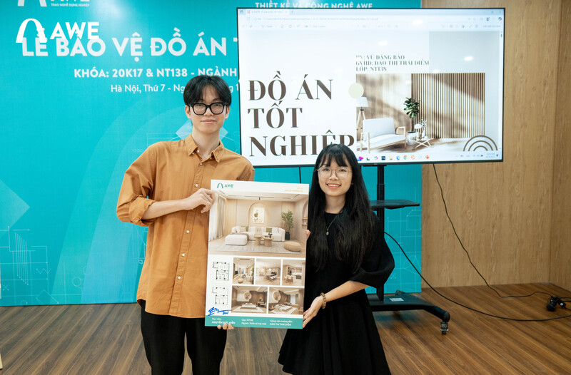 AWE – Trường đào tạo thiết kế nội thất chuyên nghiệp 13 năm hoạt động