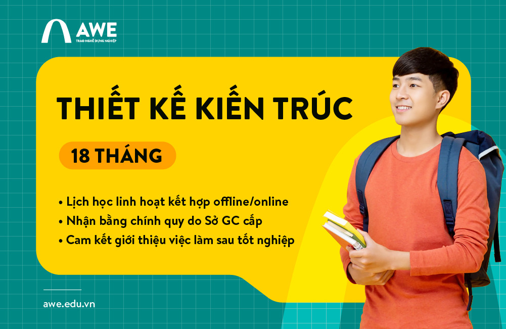 Chương Trình Đào tạo Thiết Kế Kiến Trúc 18 Tháng