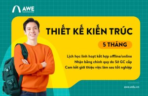 Thiết kế Kiến trúc 5 tháng