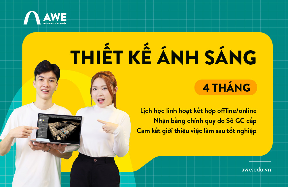 Chương Trình Học Thiết Kế Ánh Sáng 4 Tháng