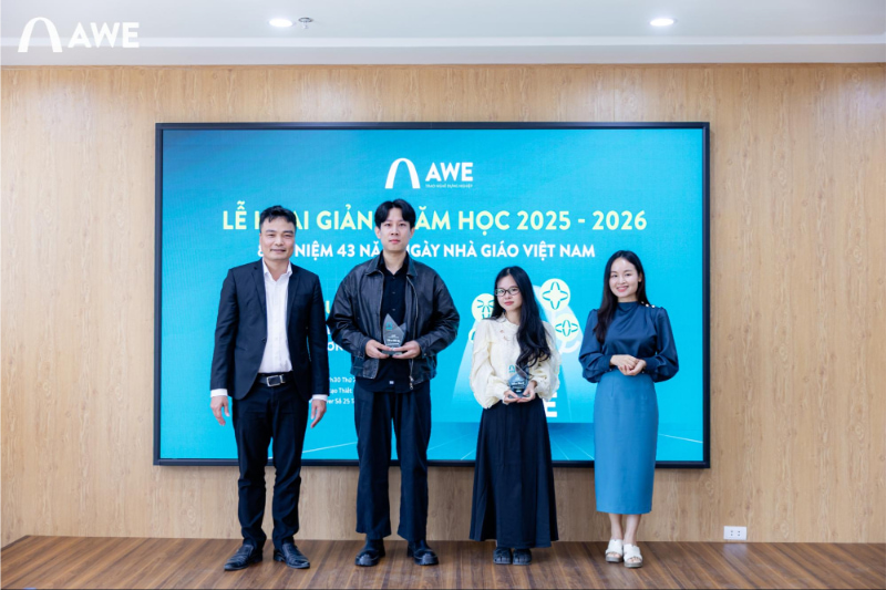 Giảng viên tại AWE là những người đã có từ 7 - 15 năm kinh nghiệm 