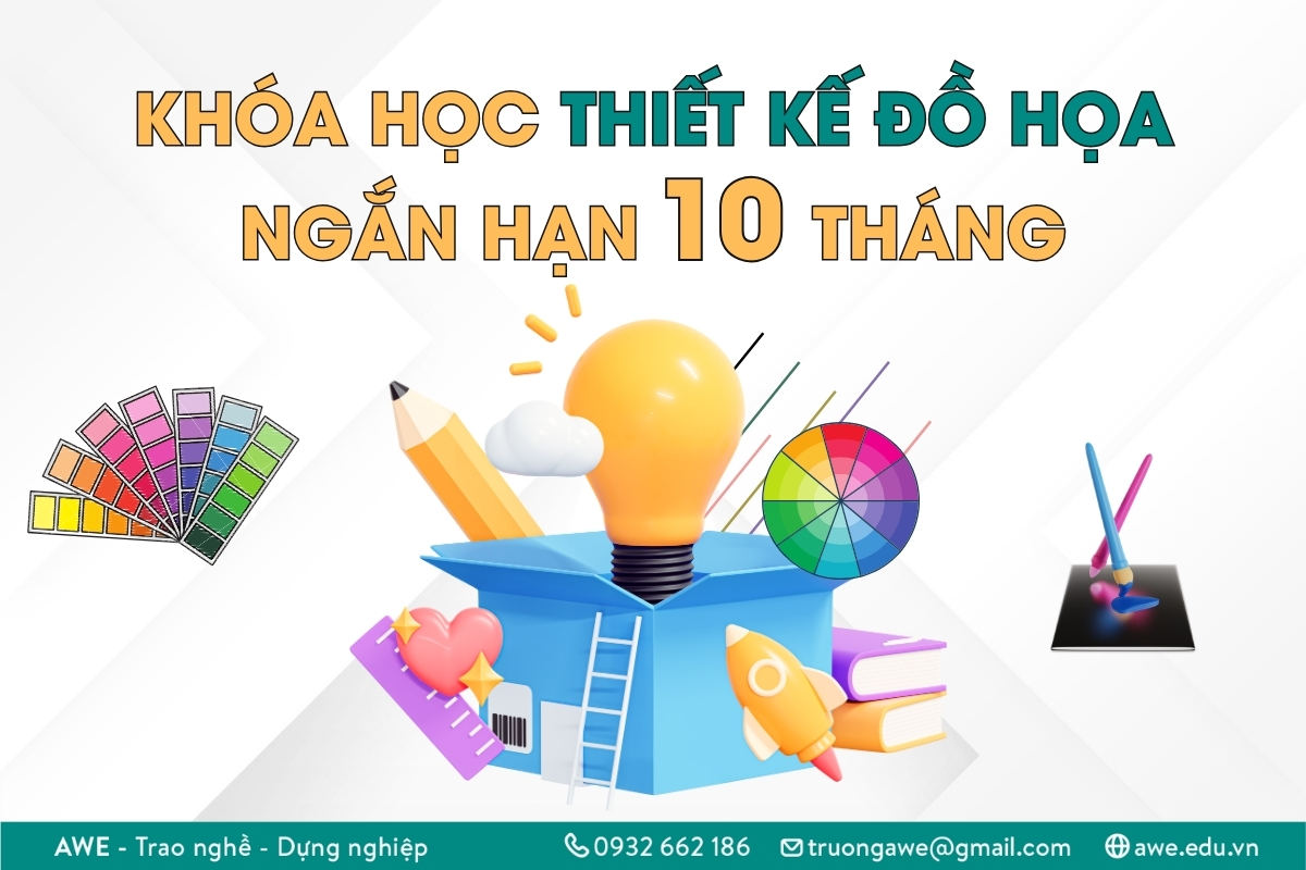 Khóa Học Thiết Kế Đồ Họa 10 Tháng