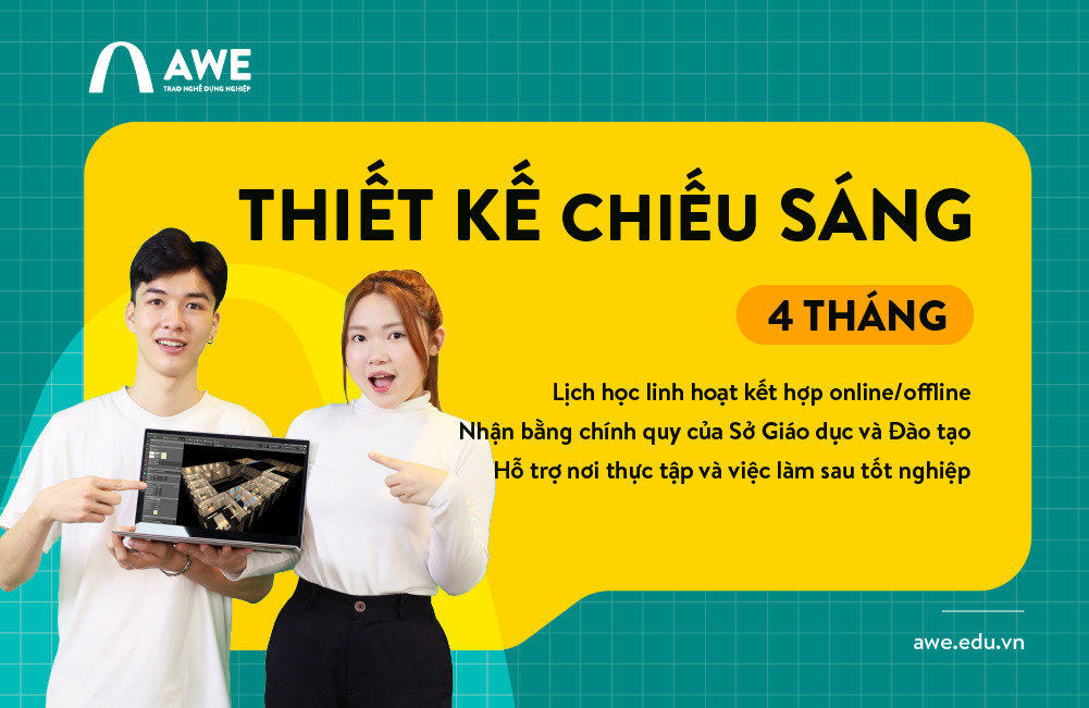 Chương Trình Học Thiết Kế Chiếu Sáng 4 Tháng