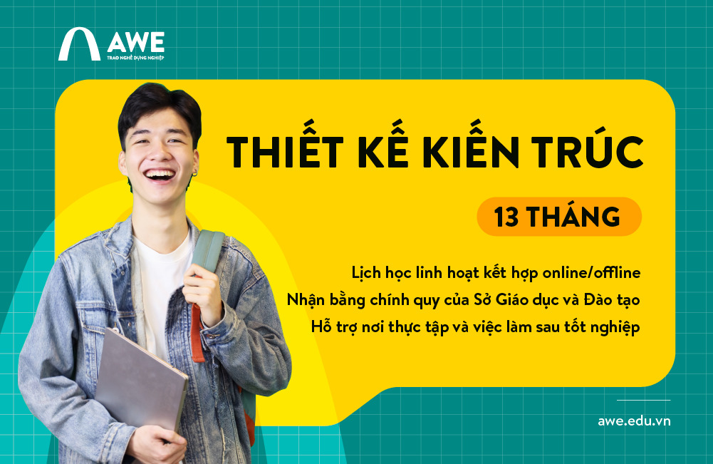 Chương Trình Học Thiết Kế Kiến Trúc 13 Tháng