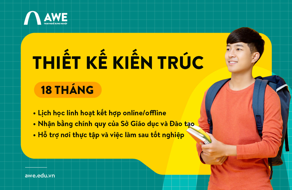 Chương Trình Đào tạo Thiết Kế Kiến Trúc 18 Tháng