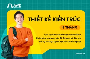 Thiết kế Kiến trúc 5 tháng