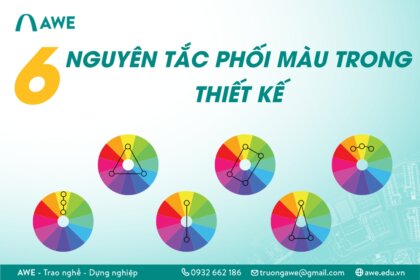 6 cách phối màu trong thiết kế và gợi ý 10+ kiểu phối màu cơ bản