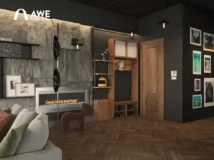 Đồ án thiết kế nội thất của học viên AWE