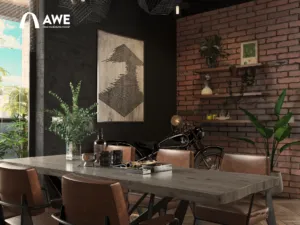Đồ án thiết kế nội thất của học viên AWE