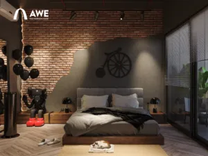 Đồ án thiết kế nội thất của học viên AWE