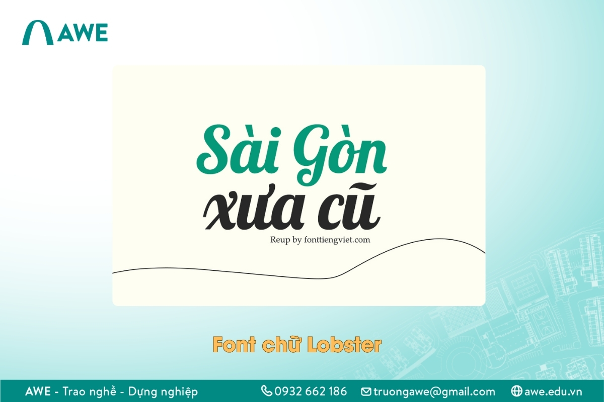 Font chữ Lobster