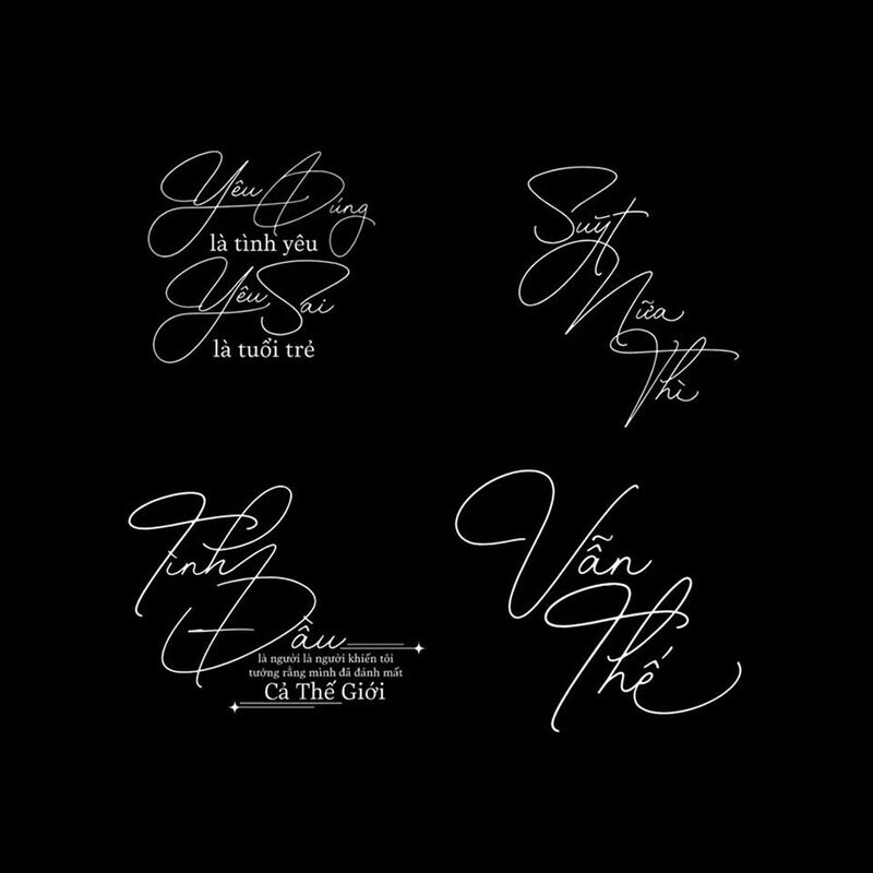 Font viết tay Handwritten