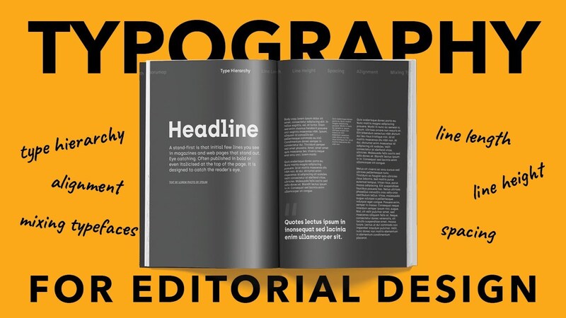 Ứng dụng typography trong thiết kế
