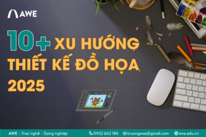 10 xu hướng thiết kế đồ họa nổi bật hiện nay năm 2025