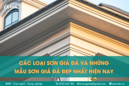 Sơn giả đá là gì? Các loại sơn giả đá và những mẫu sơn giả đá đẹp nhất hiện nay