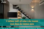 30+ ý tưởng thiết kế gầm cầu thang nhà ống đẹp, ấn tượng 2025