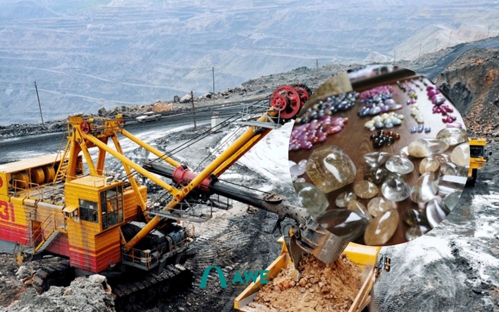Khai thác khoáng sản đá quý