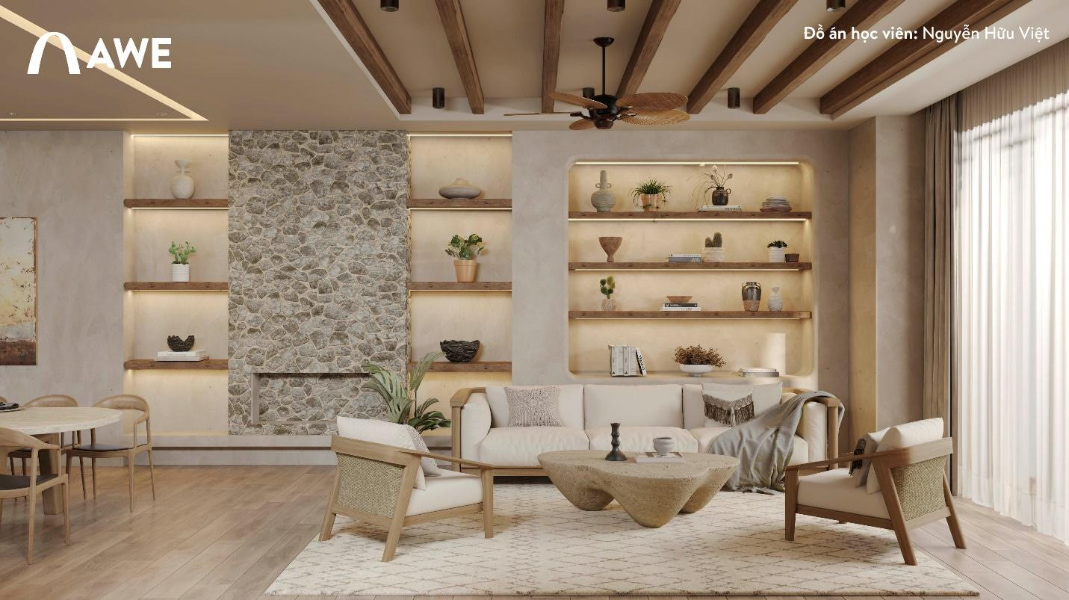 Các vật liệu nội thất trang trí 