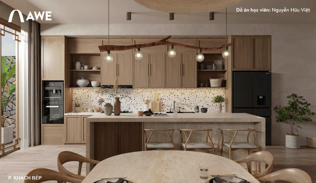 Một số vật liệu làm điểm nhấn