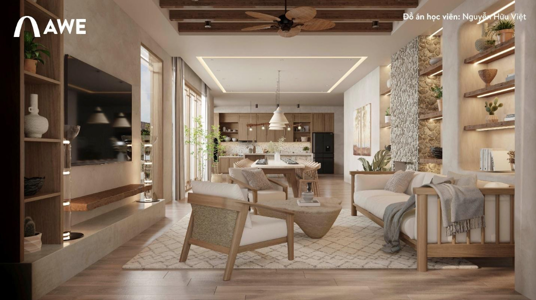 Đồ án tốt nghiệp về Thiết kế nhà ở của Nguyễn Hữu Việt