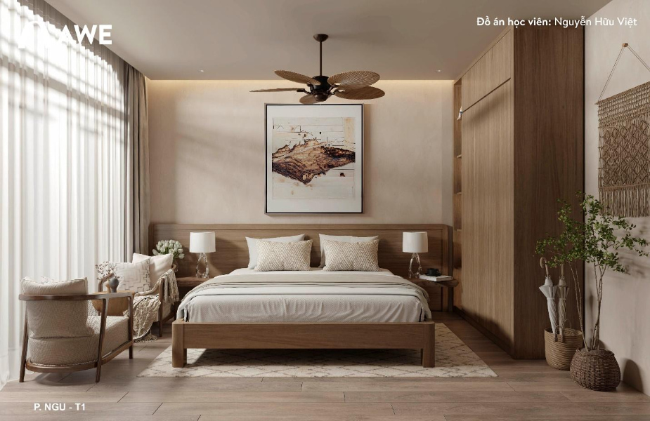 Không gian phòng ngủ 