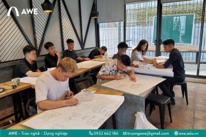 Học thiết kế nội thất bằng SketchUp chuyên nghiệp tại AWE