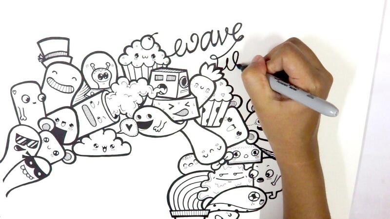 Sự thú vị và đặc biệt khi vẽ Doodle Art