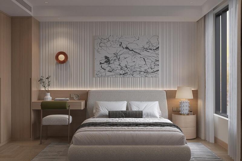 Phòng ngủ trở nên ấm cúng với kiểu thiết kế Scandinavian giúp tối ưu hóa mọi đồ nội thất trang trí