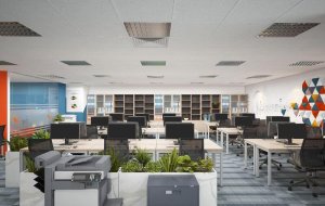 Thay đổi theo xu hướng mới nhờ thiết kế nội thất văn phòng phong cách Hàn Quốc