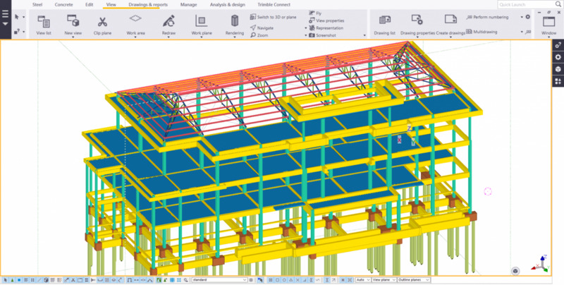 Tekla Structures – Phần mềm BIM hàng đầu trong ngành kiến trúc xây dựng