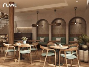 Tham khảo mẫu nội thất nhà hàng theo phong cách hiện đại