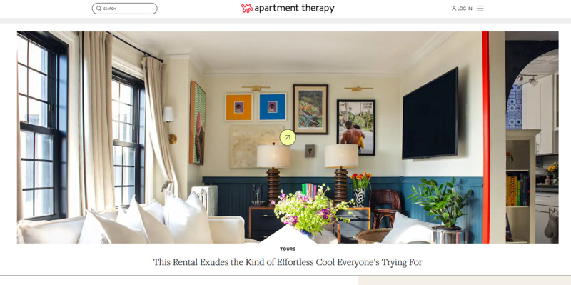 Thiết kế không gian sống khác biệt với website Apartment Therapy