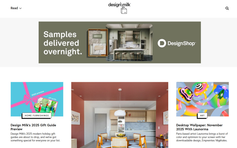 Sáng tạo không gian sống mới với ý tưởng thiết kế từ web Design Milk