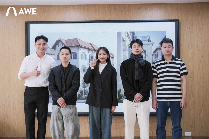 AWE ghi nhận và tự hào về sự trưởng thành của các học viên chuyên ngành Thiết kế Nội thất