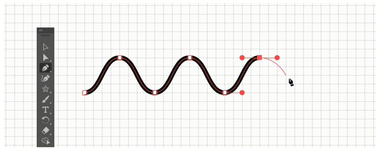 Cách vẽ nét lượn sóng trong bản vẽ kỹ thuật bằng Adobe Illustrator