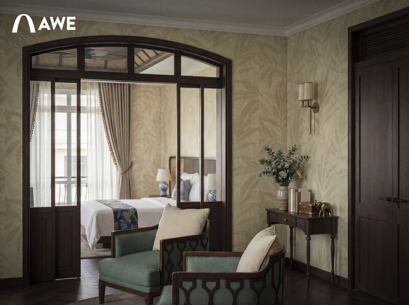 Không gian đọc sách, uống trà cho người lớn tuổi